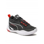Puma 387353-01 Playmaker Jr Sneakers Black/white/red